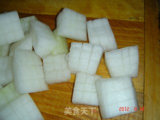 蚝油冬瓜的做法步骤：2