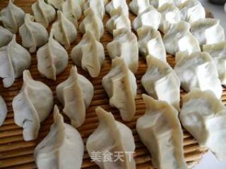 韭菜蛤蜊猪肉水饺的做法步骤：14