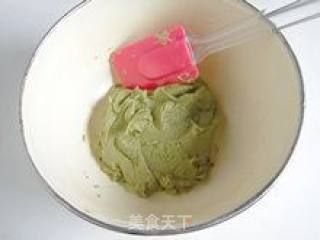 清香扑鼻的味道----【绿茶小饼】的做法步骤：6