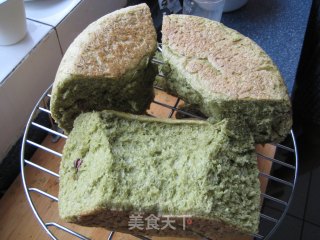 抹茶蜜豆面包的做法步骤：13