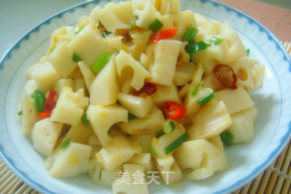 简简单单家常菜---酸辣藕丁的做法步骤：7