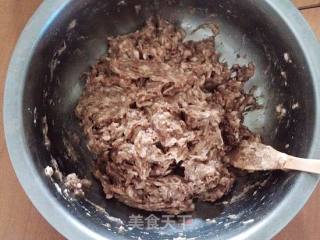 辣猪肉刀豆馅饺子的做法步骤：4