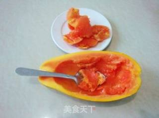 简单健康饮品——木瓜奶昔的做法步骤：1