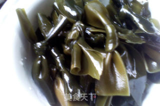 海带结烧豆腐的做法步骤：1
