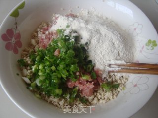 肉末豆腐饼的做法步骤：4