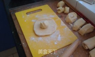 红豆烙饼的做法步骤：2