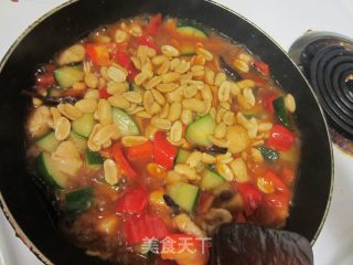家庭版宫保鸡丁的做法步骤：10