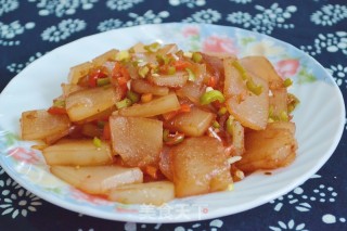 素炒凉粉（附凉粉做法）的做法步骤：11