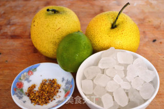 桂花雪梨果酱的做法步骤：2