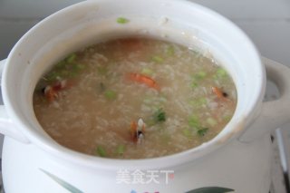 极其美味简单的砂锅虾粥的做法步骤：14