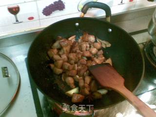 贴秋膘 红烧肉的做法步骤：5