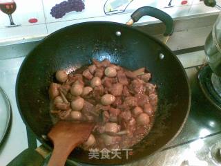 贴秋膘 红烧肉的做法步骤：8