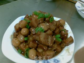 贴秋膘 红烧肉的做法步骤：9