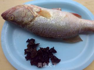 云耳蒸鲈鱼片的做法步骤：1