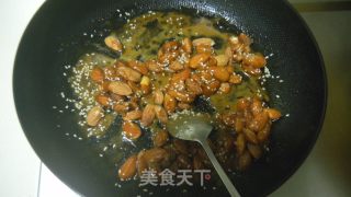 香酥琥珀杏仁的做法步骤：5
