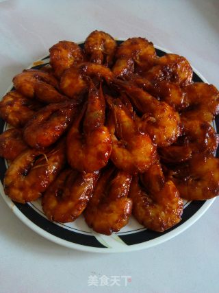 番茄烤大虾的做法步骤：6