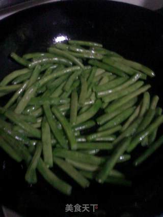 梅干菜炒四季豆的做法步骤：4