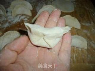 甜玉米香菇瘦肉饺（含包饺子的步骤）的做法步骤：13