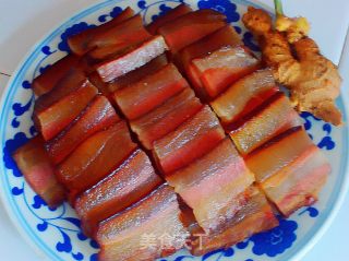 香辣五花腊肉，翠翠美食坊私房菜！的做法步骤：2