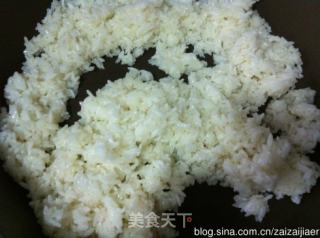 培根菠菜肉松卷的做法步骤：5