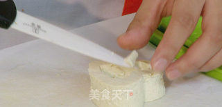 七夕爱心餐-心形酿豆腐的做法步骤：2