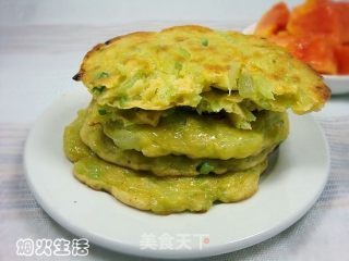 简易清新早餐——黄瓜鸡蛋饼的做法步骤：8