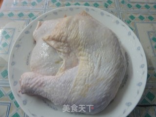脆皮鸡的做法步骤：1