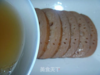 蜜汁糯米藕的做法步骤：10
