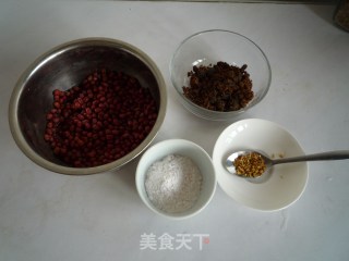 天津小吃——桂花小豆粥的做法步骤：1