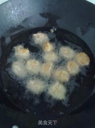 豆腐渣猪肉虾仁丸子的做法步骤：8