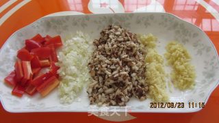 扁豆酿肉的做法步骤：3