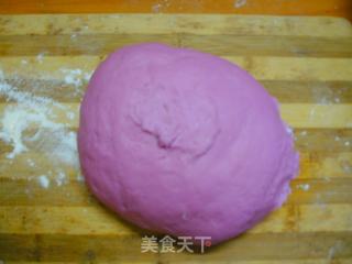 【浓情七夕浪漫情怀】杏玫瑰花卷的做法步骤：9