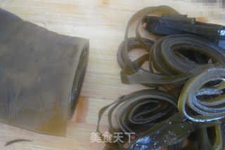 凉拌海带丝---自制餐前美味的做法步骤：2