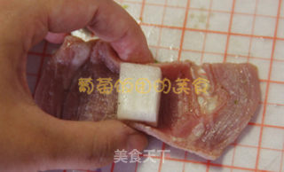 油炸但不油腻，夏天的好选择---里脊冬瓜色拉卷的做法步骤：10