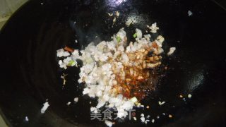 榄菜肉沫四季豆的做法步骤：4