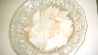 木耳炒山药的做法步骤：2