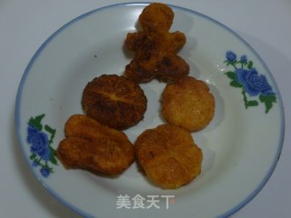 七夕爱心南瓜糕点 满满的都是爱的做法步骤：9