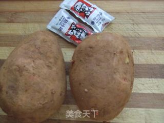 自制肯德基薯条的做法步骤：1