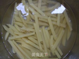 自制肯德基薯条的做法步骤：4