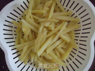 自制肯德基薯条的做法步骤：6