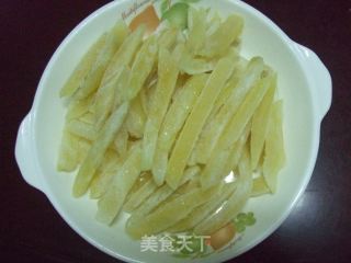 自制肯德基薯条的做法步骤：7