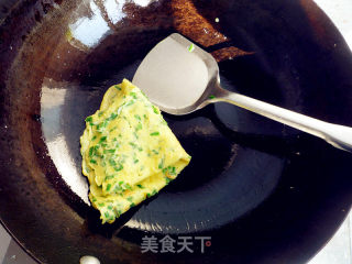 快手早餐——韭菜蛋饼的做法步骤：8