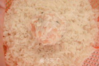 珍珠丸子---电饭煲蒸出的美味的做法步骤：7
