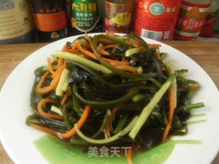 蒜蓉鲜海带丝的做法步骤：4