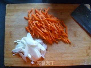 孜然手抓羊肉饭的做法步骤：5