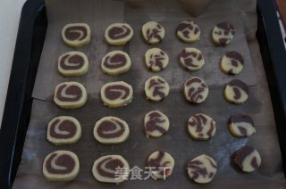 可可卷心酥的做法步骤：9