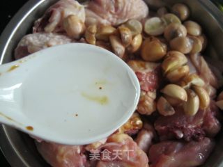 简单宴客菜——莲香蒸鸡的做法步骤：5