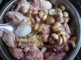 简单宴客菜——莲香蒸鸡的做法步骤：6