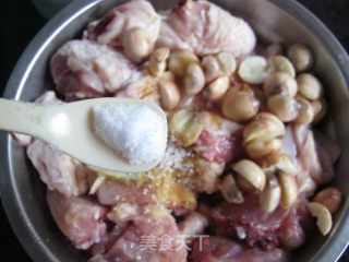 简单宴客菜——莲香蒸鸡的做法步骤：7