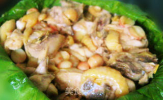 简单宴客菜——莲香蒸鸡的做法步骤：11